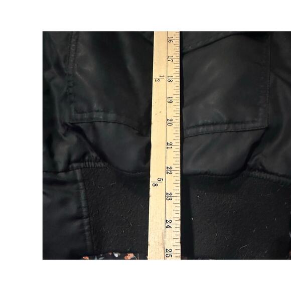 VTG Chase Durer Beverly Hills Geneve Knox Armory Jacket Mens XL Black Pilot - Picture 6 of 9